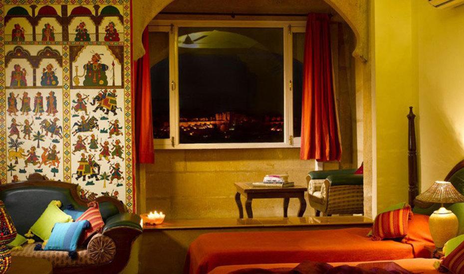 Narayan Niwas Hotel Jaisalmer Bagian luar foto